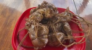 Копченая курочка на даче