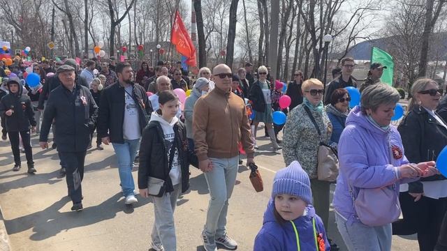 Бессмертный полк 2025 г. Николаевск-на-Амуре