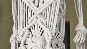 Ч2. Уют в каждый узелок:  Вяжем люльку макраме вместе!