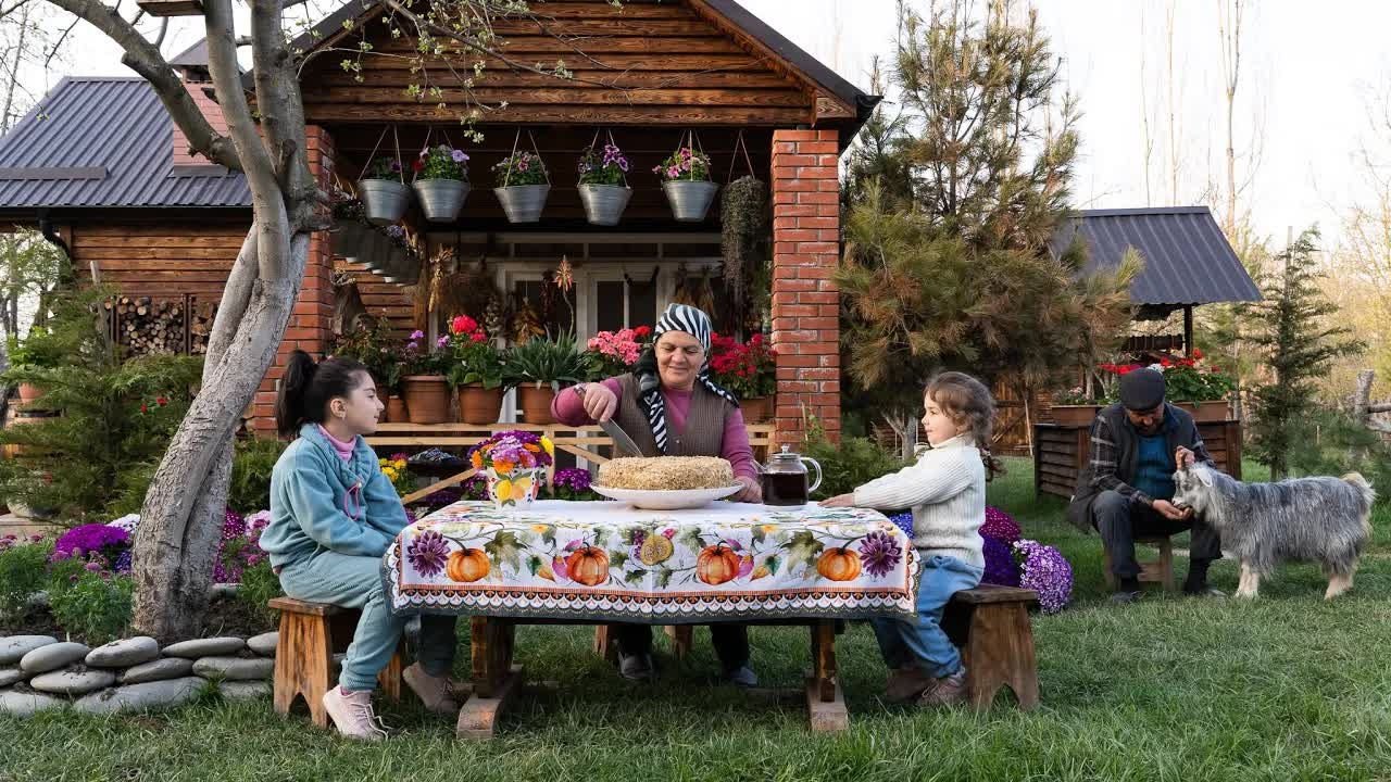 Простой Деревенский Пирог | Домашнее Деревенское Наслаждение смотреть онлайн