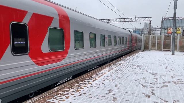 Электровоз ЧС7-275 с поездом №2 Москва - Волгоград смотреть онлайн