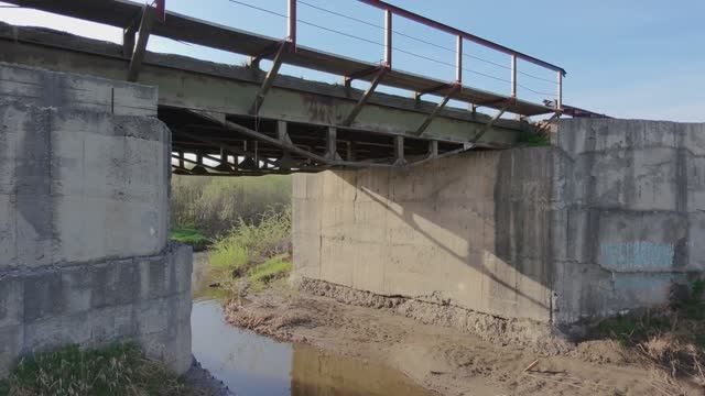 Мост на р. Мельтюш с. Улыбино, 9 мая 2025