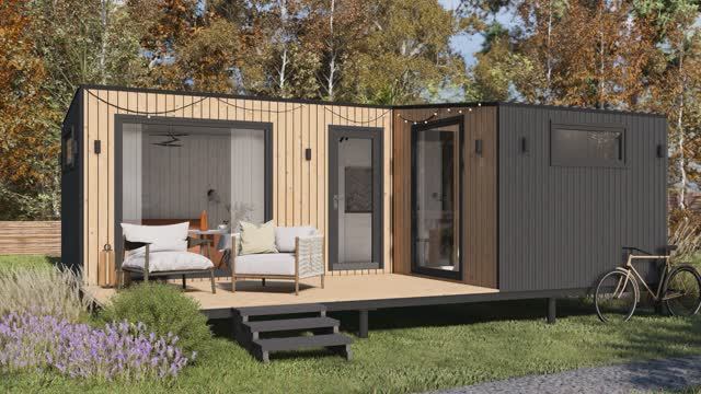 облёт дома Корнер 35 кв.м смотреть онлайн