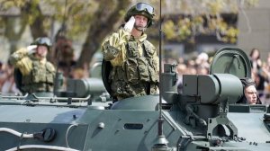 Парад Победы на площади Ленина в Ставрополе 2025
