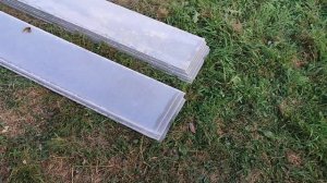 Грядки из плоского шифера на металлокаркасе своими ру