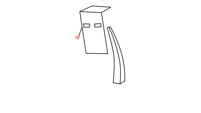How To Draw Minecraft Enderman - Как нарисовать Майнкрафт Эндермена - Como Desenhar Enderman