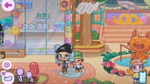 гуляем с сестрой под дождём. музыка 13 карт