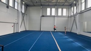 СмП 1 спортивный, Ежкова Владислава - Жемчужиников Сергей, КСШОР, Комбинированное упражнение