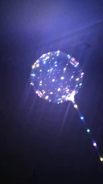 Светящиеся шары с гирляндой bobo. смотреть онлайн