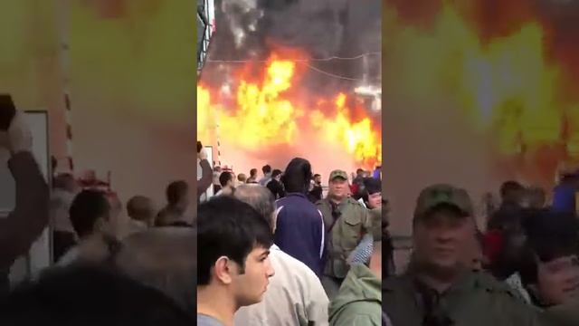 Горит рынок, Ростов-на-Дону смотреть онлайн
