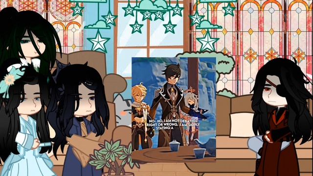 (перезолив)Реакция БН на Се Ляня как чжун ли часть 2 (ви?