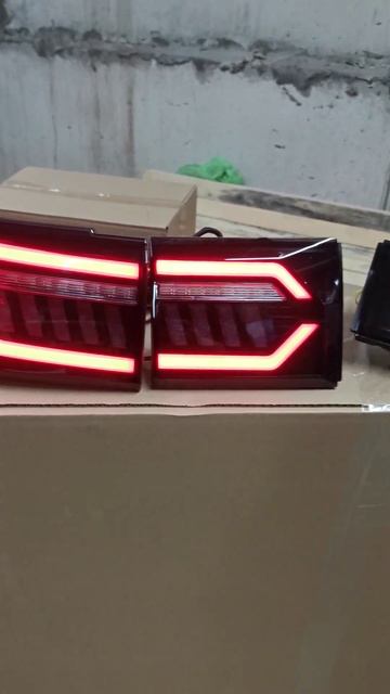 Фонари в стиле Audi, тонированные, Ваз-2110 смотреть онлайн