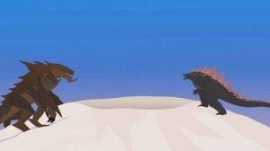 Мега Кайдзю против Эволюционировавшего Годзиллы | ЭПИЧЕСКАЯ БИТВА