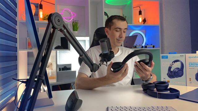 Опыт эксплуатации бюджетных наушников Anker SoundCore Space One с активным шумодавом смотреть онлайн