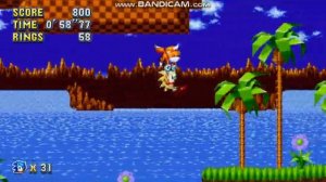 Hyper Sonic in Sonic Mania / Гипер Соник в Соник Мания [Mod]