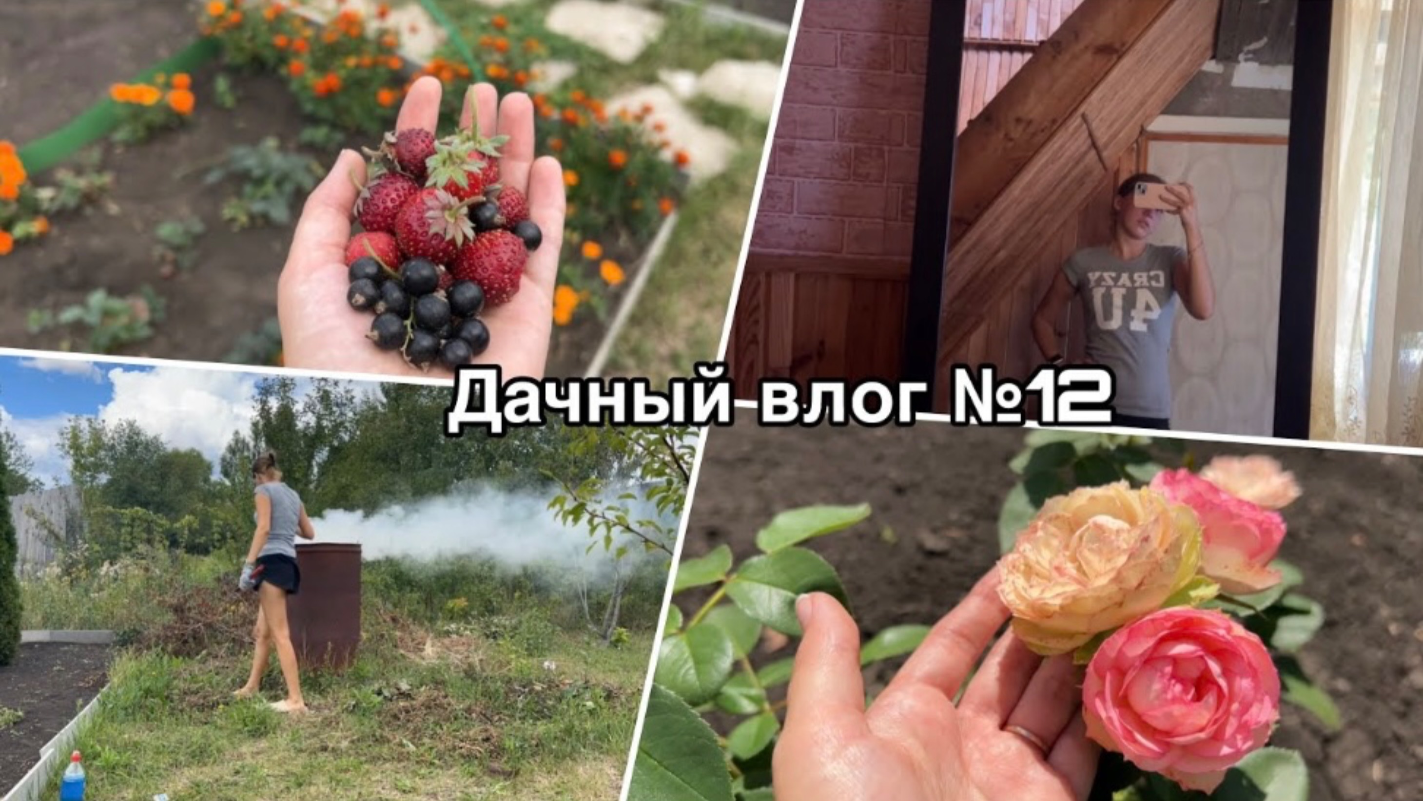 Дачный влог №12 🍓 Привезли доставку | Убираем заросли