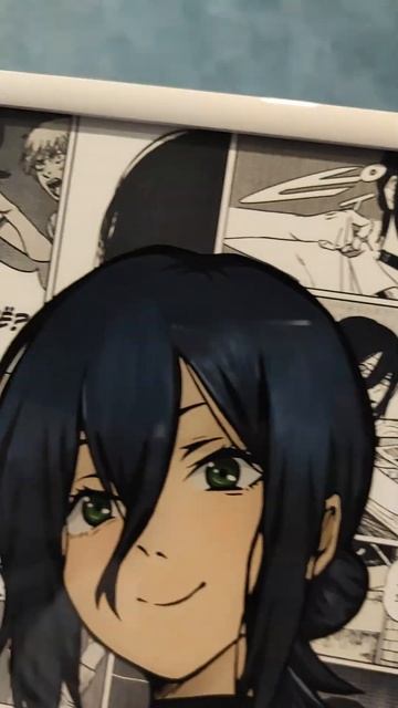 Рисунок на стекле - Резе #shorts #anime #glasspainting #chainsawman #реком?