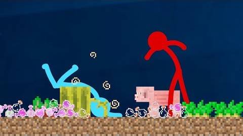 Зелья - Анимация против Minecraft смотреть онлайн