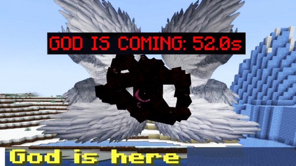 Бог майнкрафта это реально страшно... (The God)