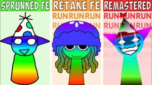 INCREDIBOX SPRUNKI 😱 | 💎 SPRUNKED FE VS RETAKE FE VS REMASTERED 💎 | ЭПИЧНАЯ БИТВА!!! 🔥