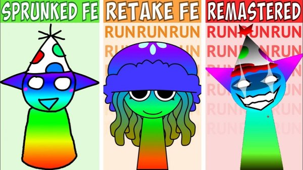 INCREDIBOX SPRUNKI 😱 | 💎 SPRUNKED FE VS RETAKE FE VS REMASTERED 💎 | ЭПИЧНАЯ БИТВА!!! 🔥