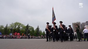 Парад Победы в Черкесске собрал на одной площади несколько поколений защитников Отечества