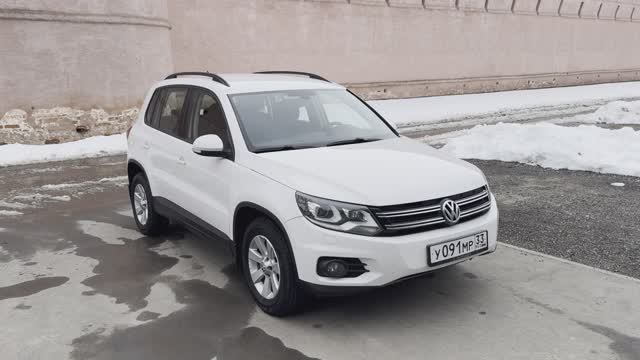 Обзор Volkswagen Tiguan 2012 г.в. 1 рест 2.0 АТ 4WD
