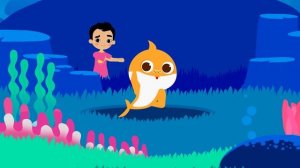БАЛА БАЛЫҚ. #babyshark. Балаларға арналған әндер. DARIYA kids балалар арнасы. Қазақша мультфильм