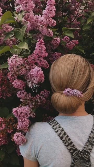 Гладкая прическа. Гладкий пучок. смотреть онлайн