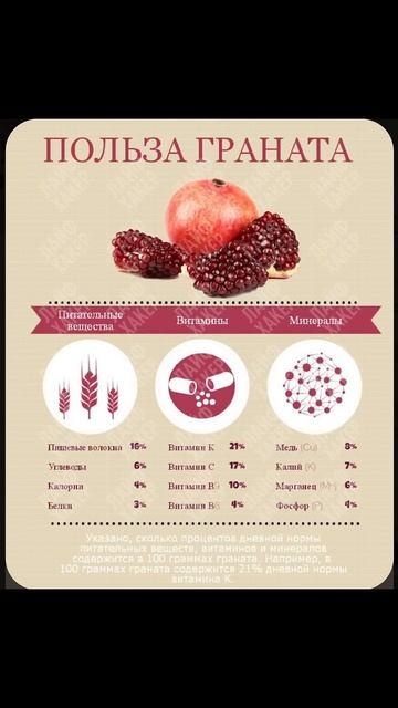 польза граната #польза #гранти #здоровыйобразжизни #зд смотреть онлайн