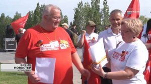 В Волгоград прибыли участники автопробега гуманитарных сил России