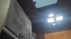 Кабина DAF XF 105 свет в салоне. Тюнинг.