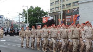 КАЛИНИНГРАД 2025: ПАРАД ПОБЕДЫ - идут парадные роты - 9 мая 2025, ПТ