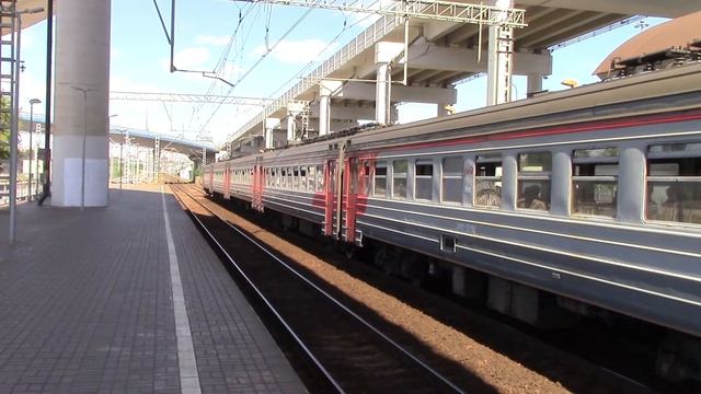 ЭР2Т-7217, платформа Тестовская смотреть онлайн