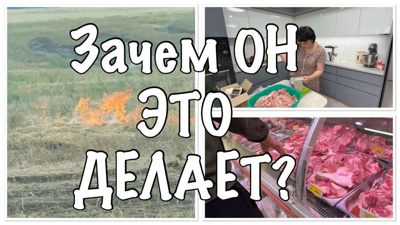 Заехали в МАГНИТ__УЖАС-фермер ПОДЖИГАЕТ ПОЛЯ-страшно!__БУДЕТ потом КОБАСОЙ смотреть онлайн