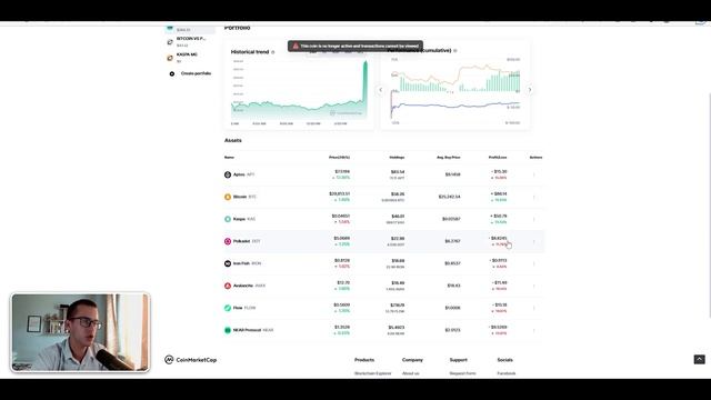 Мои Регулярные Инвестиции в Криптовалюту. Покупаю Биткоин и POLKADOT. Инвест - шоу смотреть онлайн