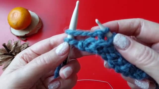 #3 Вяжем спицами #снуля Резинка 1×1 #Балаклава