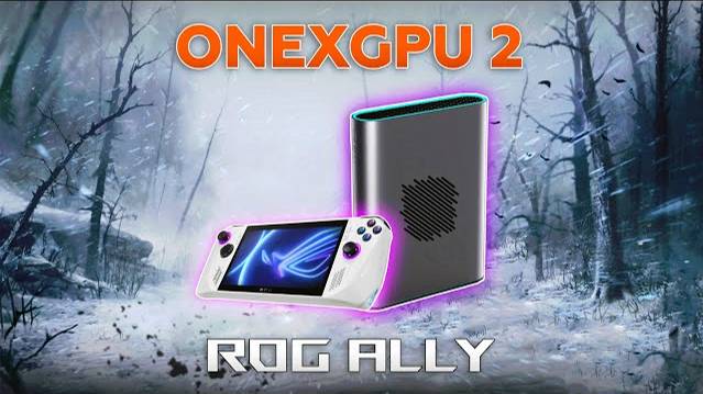 Powerful eGPU ONEXGPU 2 with RX 7800M смотреть онлайн