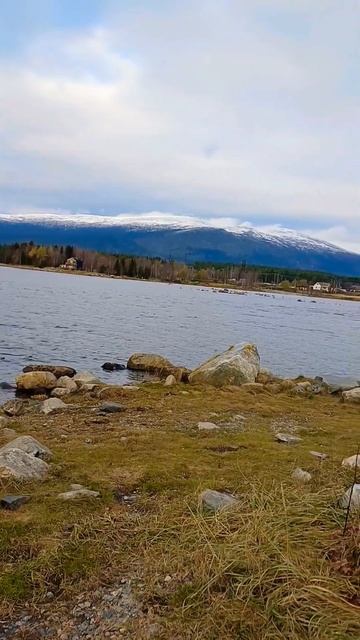 Сопки в снегу,осень,Белое море. #visitluvenga #север смотреть онлайн