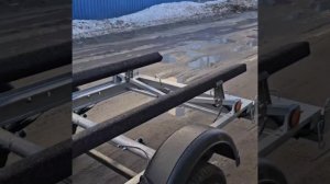 Купил сегодня лодочный прицеп Водник А 5!😊👍 Сбылась моя давняя мечта!💥  Лучшая лодка ПВХ