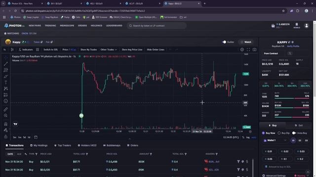 Fasol - Самый быстрый терминал для торговли на Solana #memecoin #t