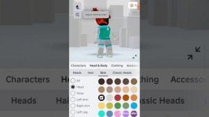 как сделать скин в роблоксе без головы