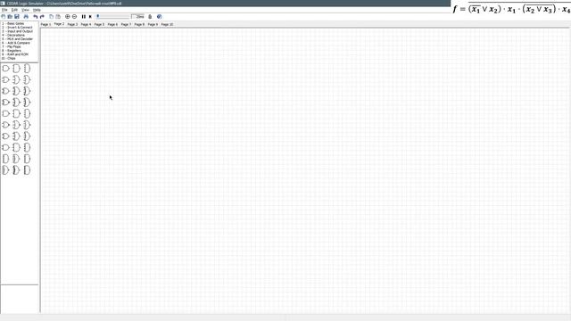Cedar Logic Simulator: анализ переключательных схем