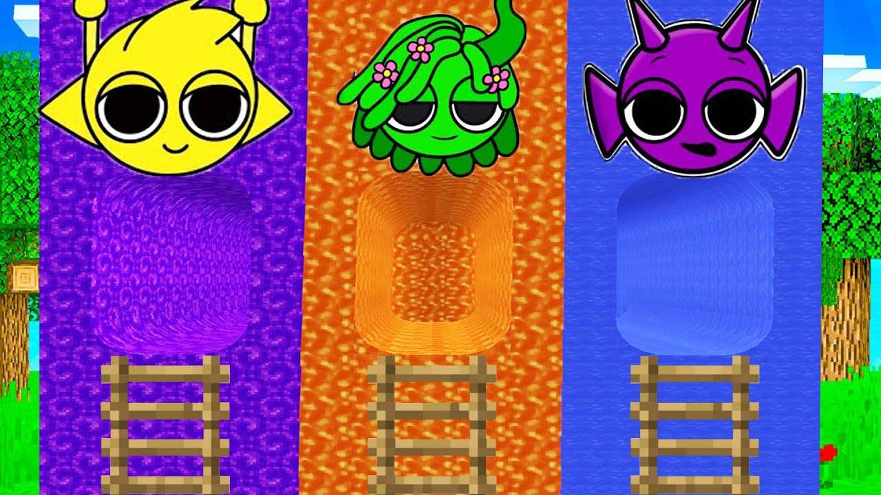 ВЫБЕРИ ОГРОМНЫЕ ИСПЫТАНИЯ ДЛЯ ВЫЖИВАНИЯ С ДЕТЬМИ СПРУНКОВ В МАЙНКРАФТ смотреть онлайн