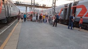 ВДРУГ ОСТАНОВИЛСЯ ПОЕЗД НА СТАНЦИИ ТЮМЕНЬ, ПОЕЗД БАРН?