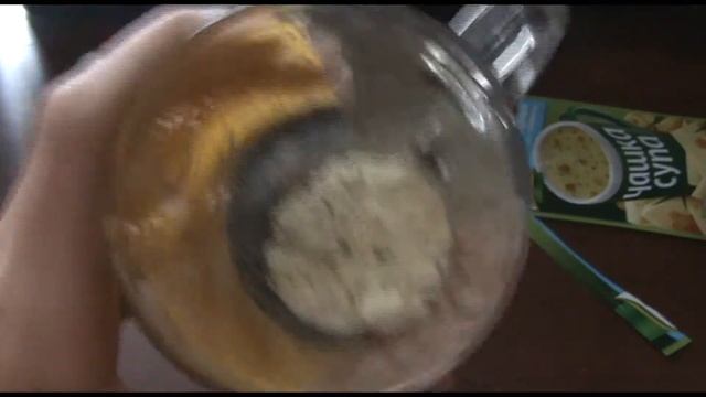 Обзоры еды с Данчиком и Кирюхой №16 (Сырный суп Knorr)