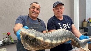 ЦАРСКАЯ УХА и КОРОЛЕВСКИЙ ШАШЛЫК из ОСЕТРИНЫ