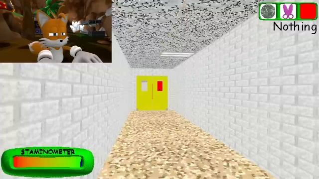 Tails plays - BALDI'S BASICS CLASSIC REMASTERED !!! смотреть онлайн