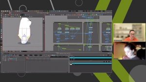 2D анимация походки медведя в Toon Boom Harmony