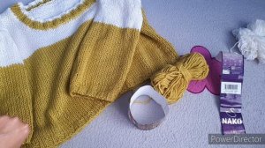 ДЖЕМПЕР ИЗ ПРЯЖИ  NAKO Superlambs Special. НОВЫЙ МАСТЕР КЛАСС СО СКИДКОЙ И В ПОДАРОК ЛЮБОЙ МК..
